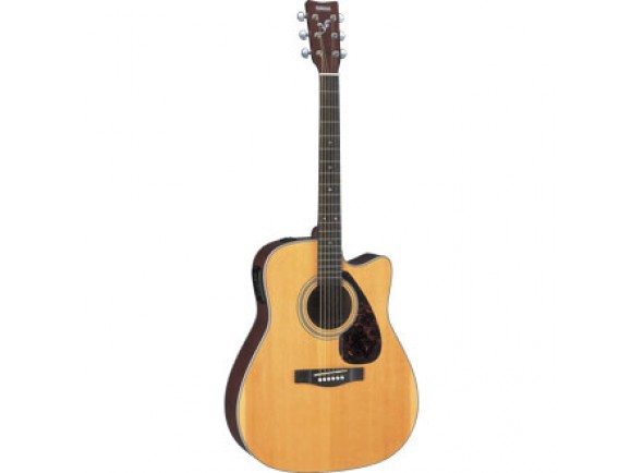Guitarra Acústica Eletrificada Yamaha FX370C NT vista frontal